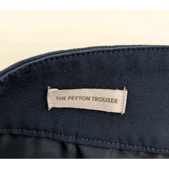 Loft Peyton Trouser Pants in Bi-Stretch Navy Blue Size 10 - Picture 10 of 11